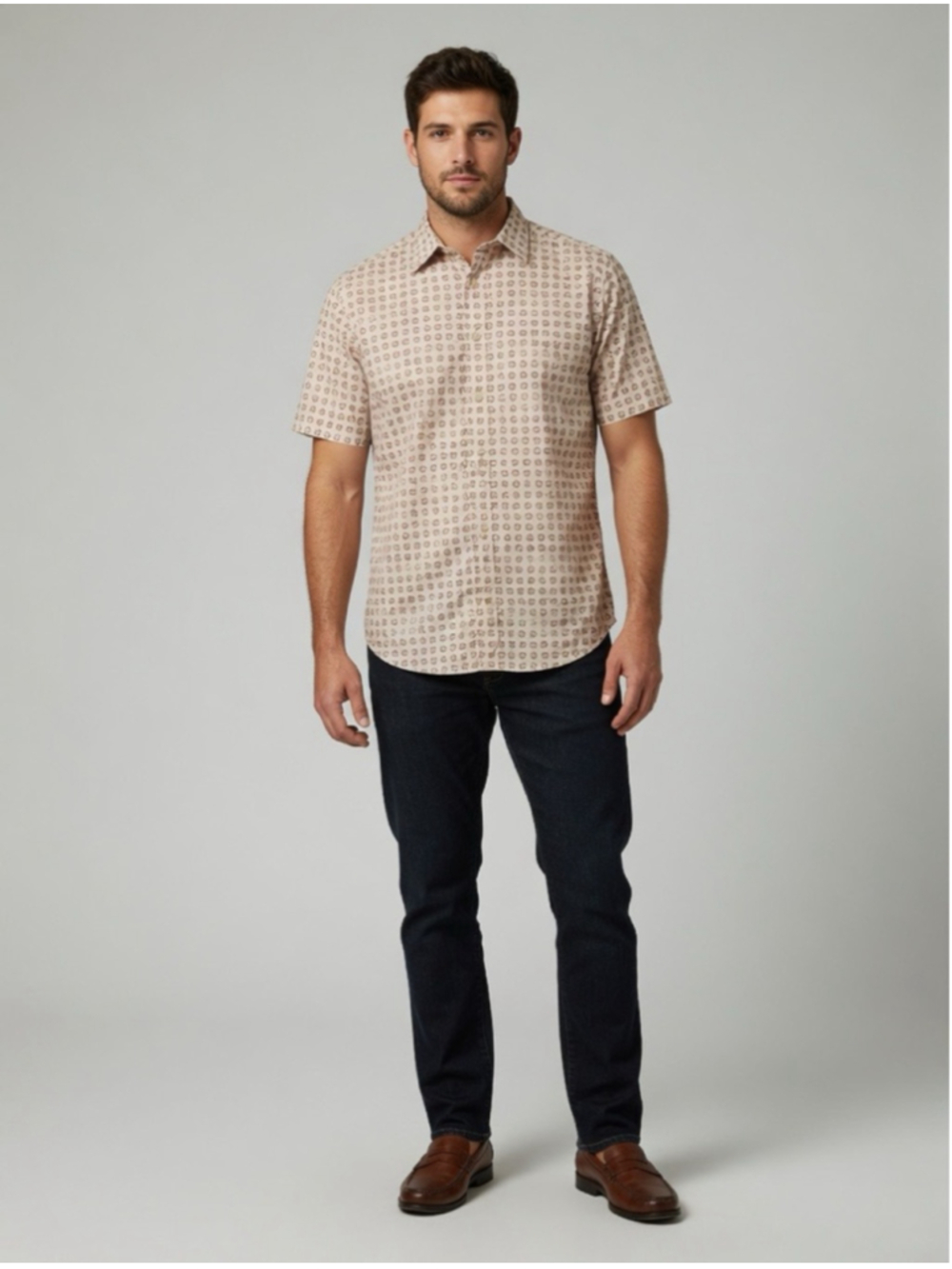 Men's Joseph Abbound profile button up size M